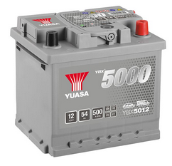 Yuasa YBX5012 – Zuverlässige Autobatterie für moderne Fahrzeuge