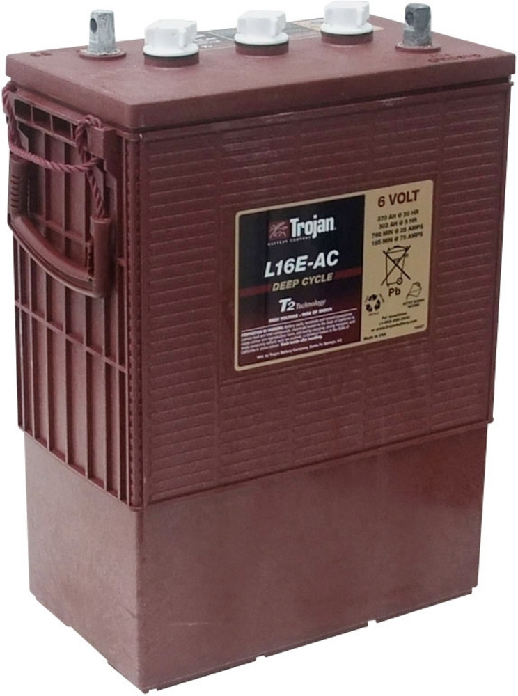 Trojan deep cycle - Blei Wartungsarm 6V 370Ah/20h  Universal Terminal