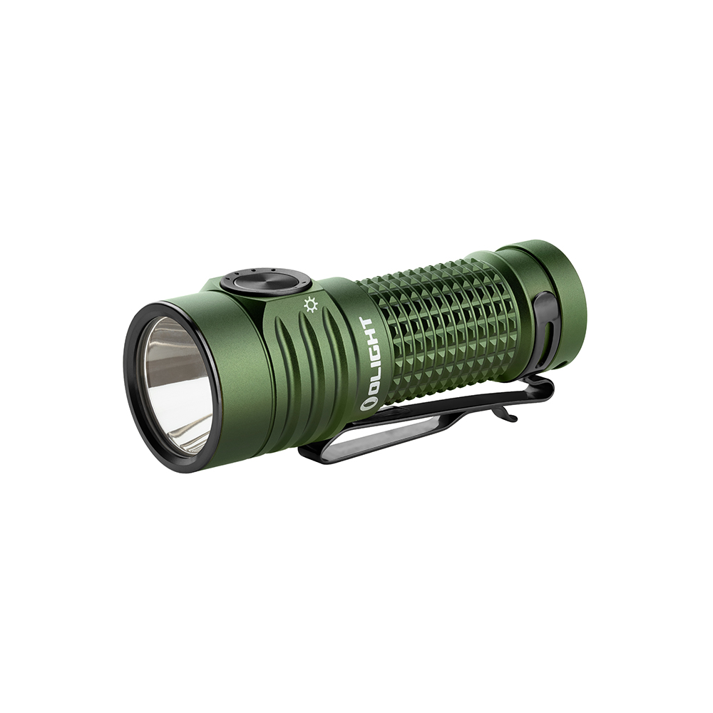 OLight Baton Turbo Professionelle LED Taschenlampe (OD Green)