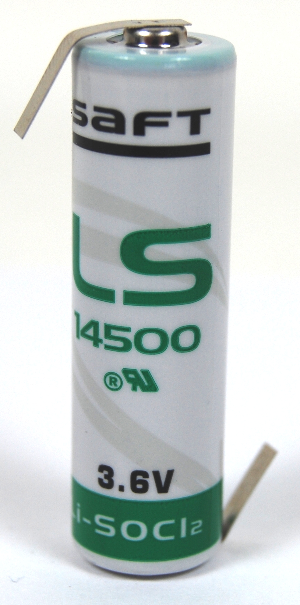 SAFT Lithium AA 3,6V 2,25Ah Z Lötfahne