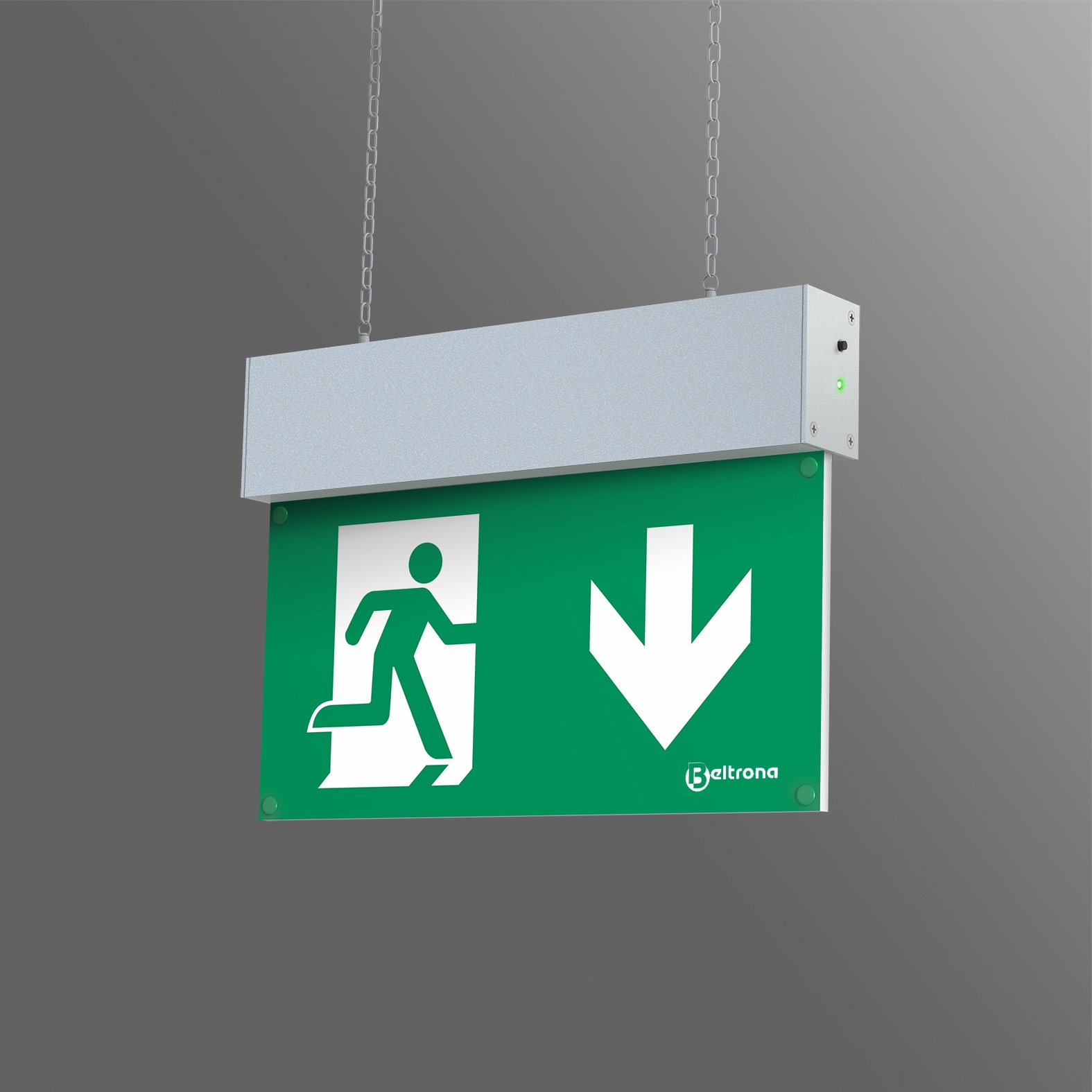 Beltrona LED Notleuchte für Kettenmontage Beltrona LED Notleuchte für Kettenmontage