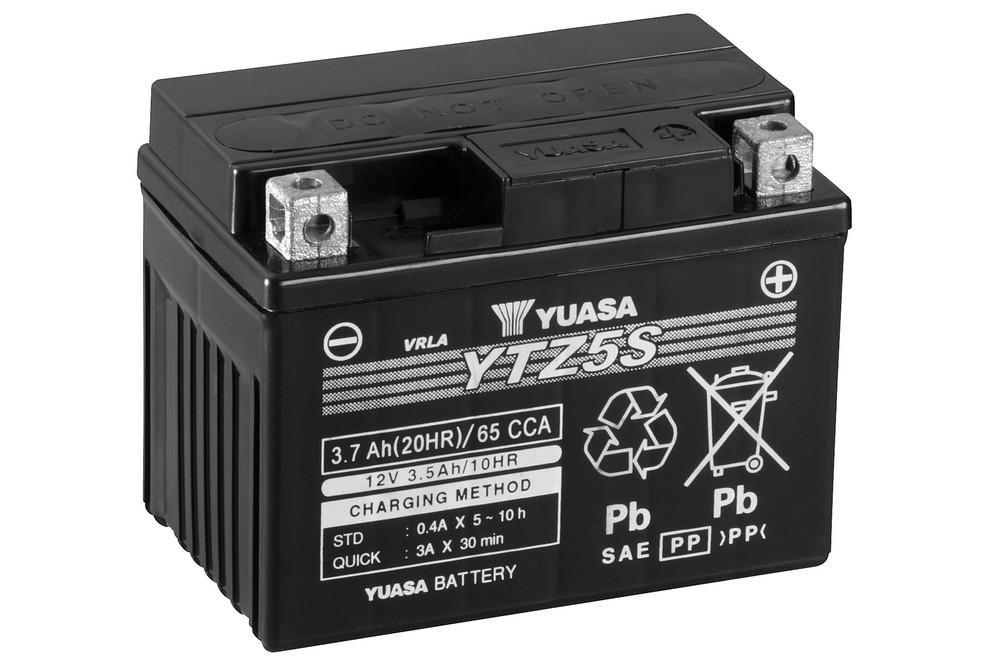 Bild Yuasa Motorrad Batterie  YTZ5S     12V/4Ah