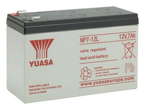 YUASA Batterien - NP7/12L made in Taiwan