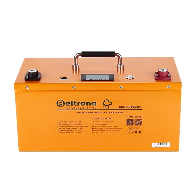 Bild CBT VB007 Caravaning Batterie 1536Wh mit Bluetooth und integriertem Batterie Management System (BMS)