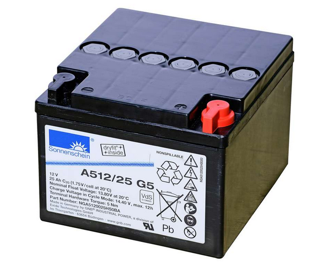 Artikelbild Sonnenschein A512/25 G5 Blei-Gel-Akku 12V 25Ah
