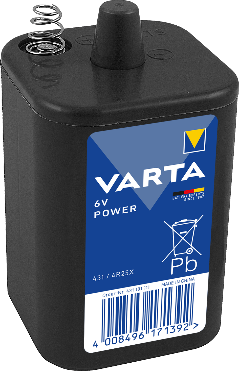 Produktbild Varta Longlife Zink-Luft Batterie 431 / 4R25X 6V