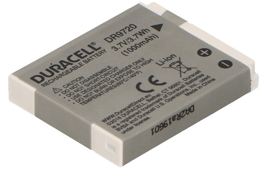 Duracell Camcorderakku DR9720 LiIon 3,7V/1.000mAh DURCANONNB6L