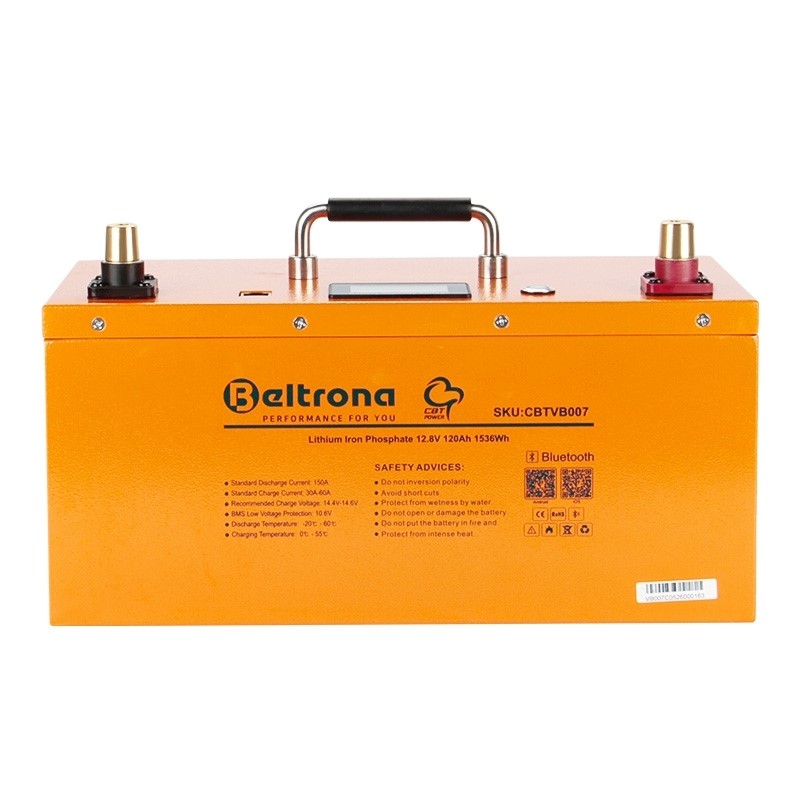 Bild CBT VB007 Caravaning Batterie 1536Wh mit Bluetooth und integriertem Batterie Management System (BMS)