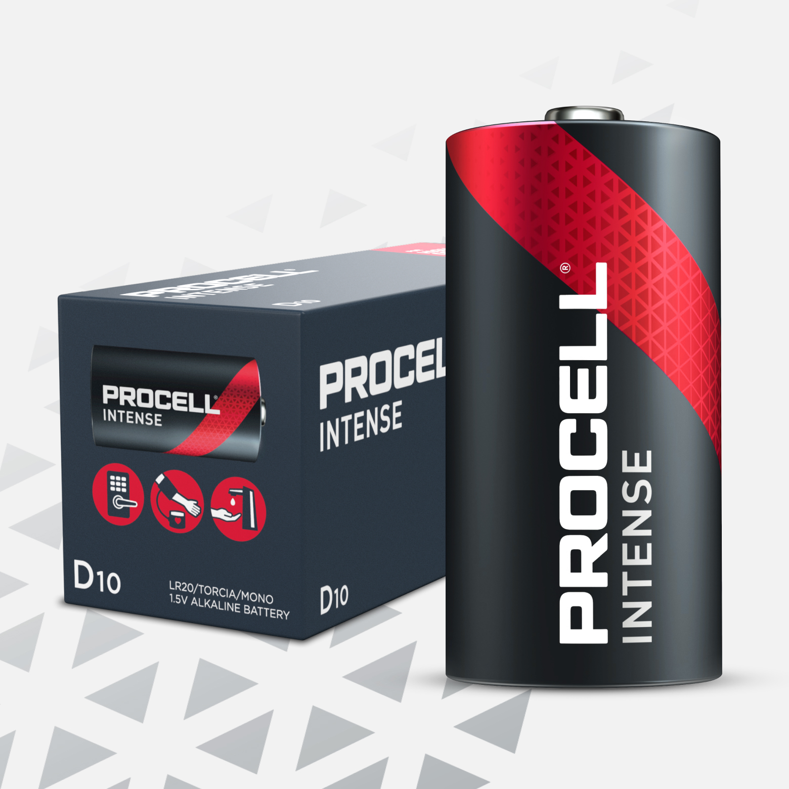 DURACELL Alkaline Procell Intense Power Mono D 1,5V 18600mAh
