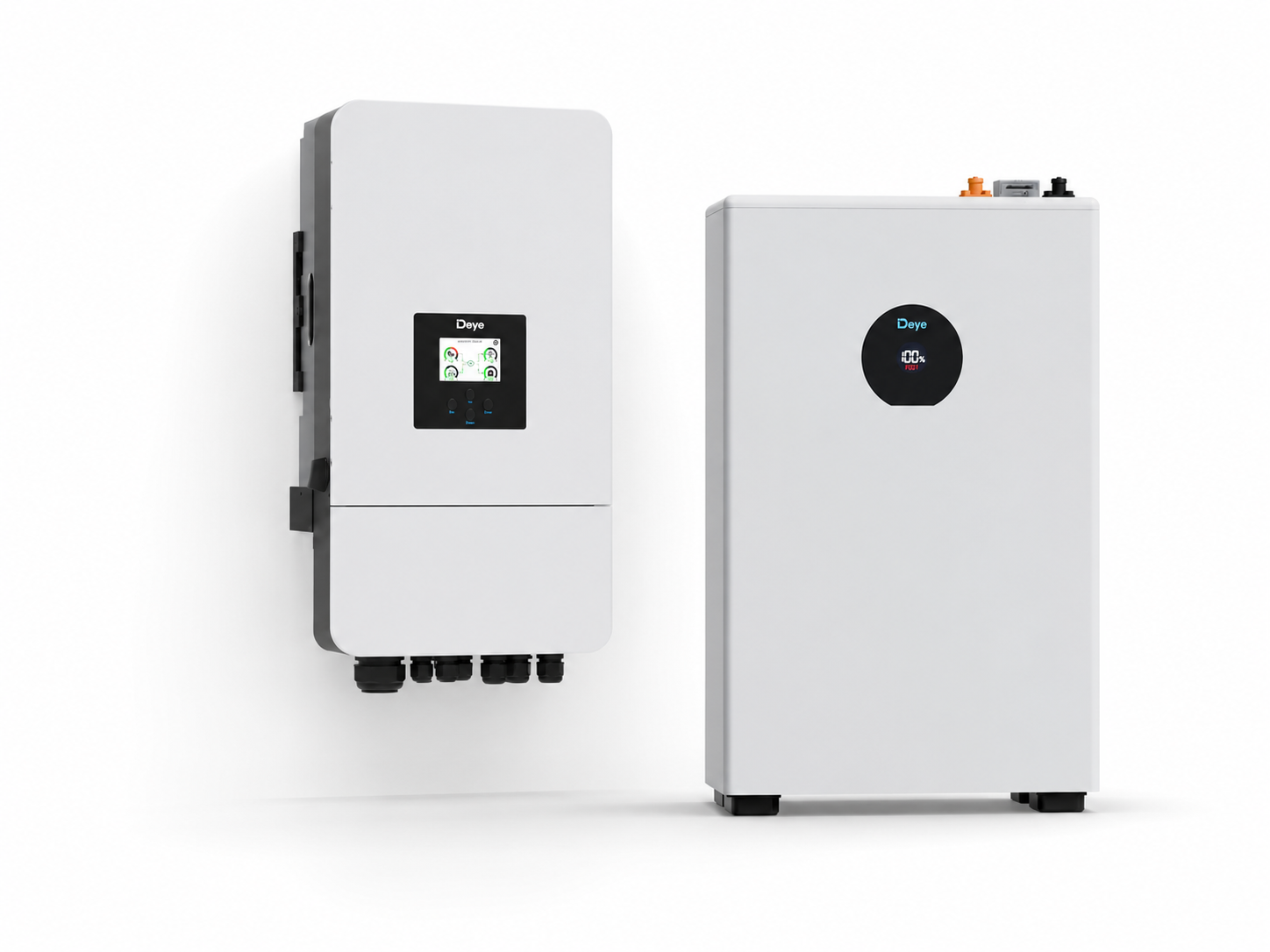 Niedervolt PV-Set bestehend aus: Deye SUN-8kW 3Phasen Hybrid-Wechselrichter, 1x Deye SE-F5C Pro