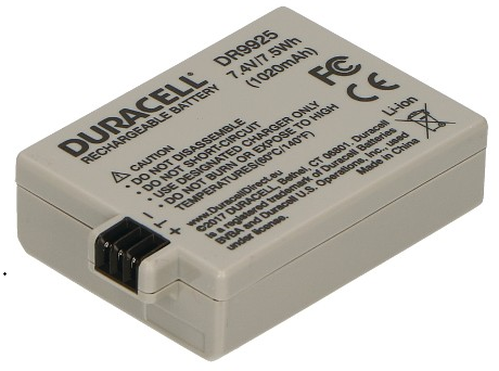 Duracell Camcorderakku DR9925 LiIIon 7,4V/1.020mAh DURCANONLPE5