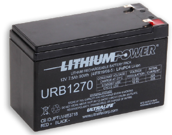 Ultralife LiFePo4 Batterie URB1270