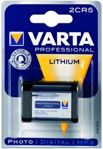 Varta Litium Photobatterie 2CR5 im EInzelblister