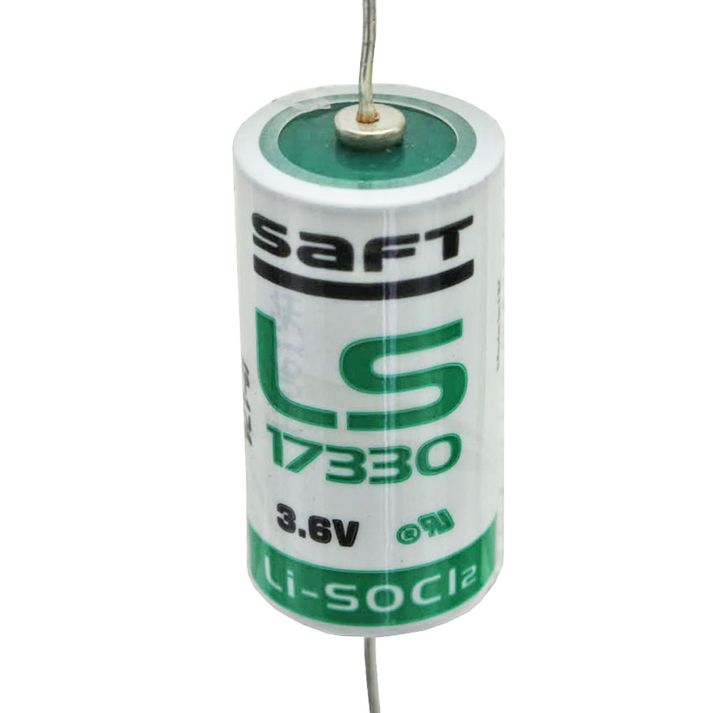 Saft Lithium-Batterie LS 17330 3,6V 2,1Ah mit axialen Ableitern