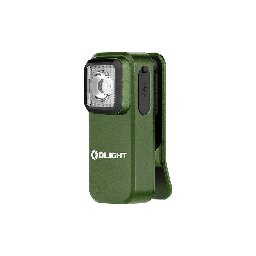 OLight Oclip OD green Mobile LED Kleinleuchte mit Clip und Magnet