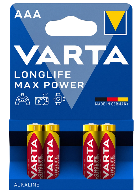 Varta LONGLIFE Max Power 4703 / LR3  4er-Blister