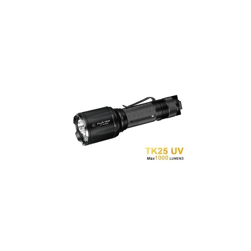 Fenix TK25UV Weiß + UV LED Taschenlampe
