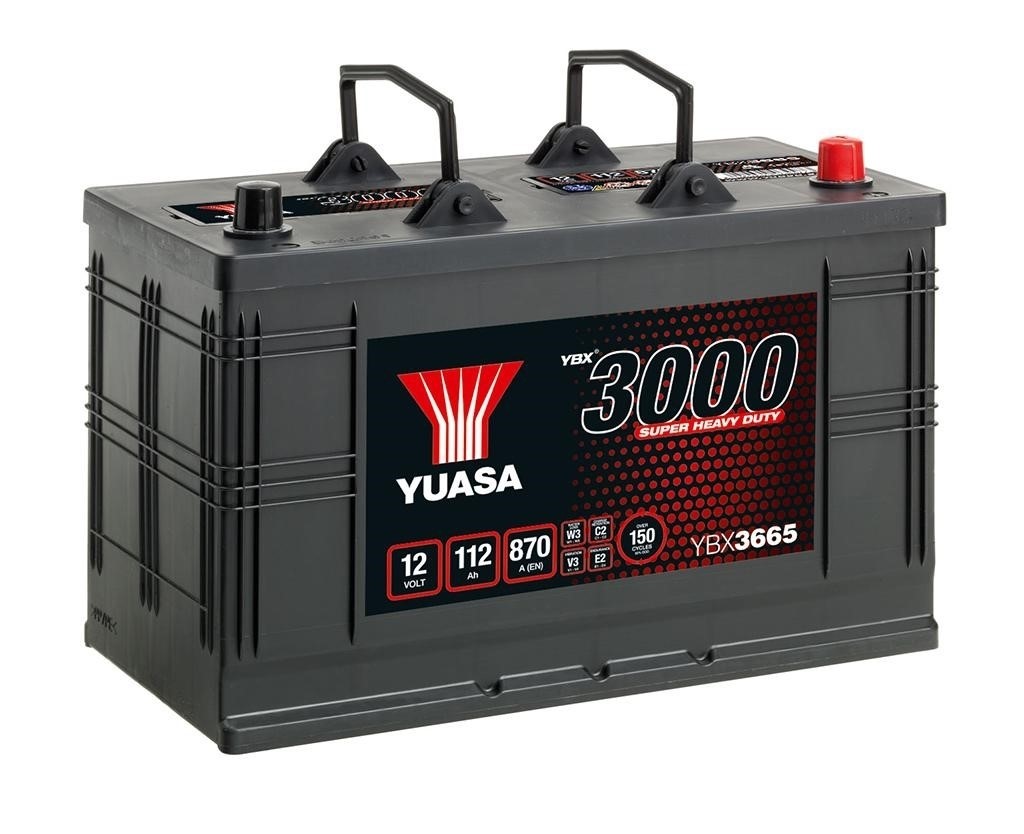 Yuasa Auto Batterie YBX3665 12V 112Ah 870A