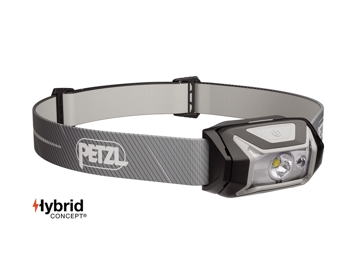 Petzl TIKKA CORE Stirnlampe - grau