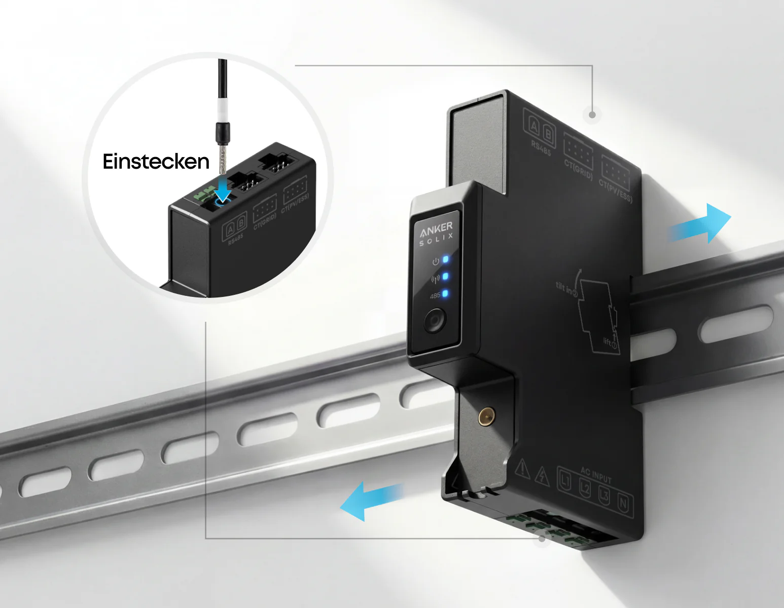 Anker SOLIX Smart Meter Gen 2 (dreiphasig)
