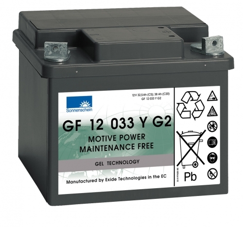 Bild Sonnenschein GF 12 033 YG2 – 12 V 32,5 Ah Gel-Akku