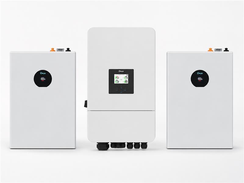 Niedervolt PV-Set bestehend aus: Deye SUN-8kW 3Phasen Hybrid-Wechselrichter, 2x Deye SE-F5C Pro