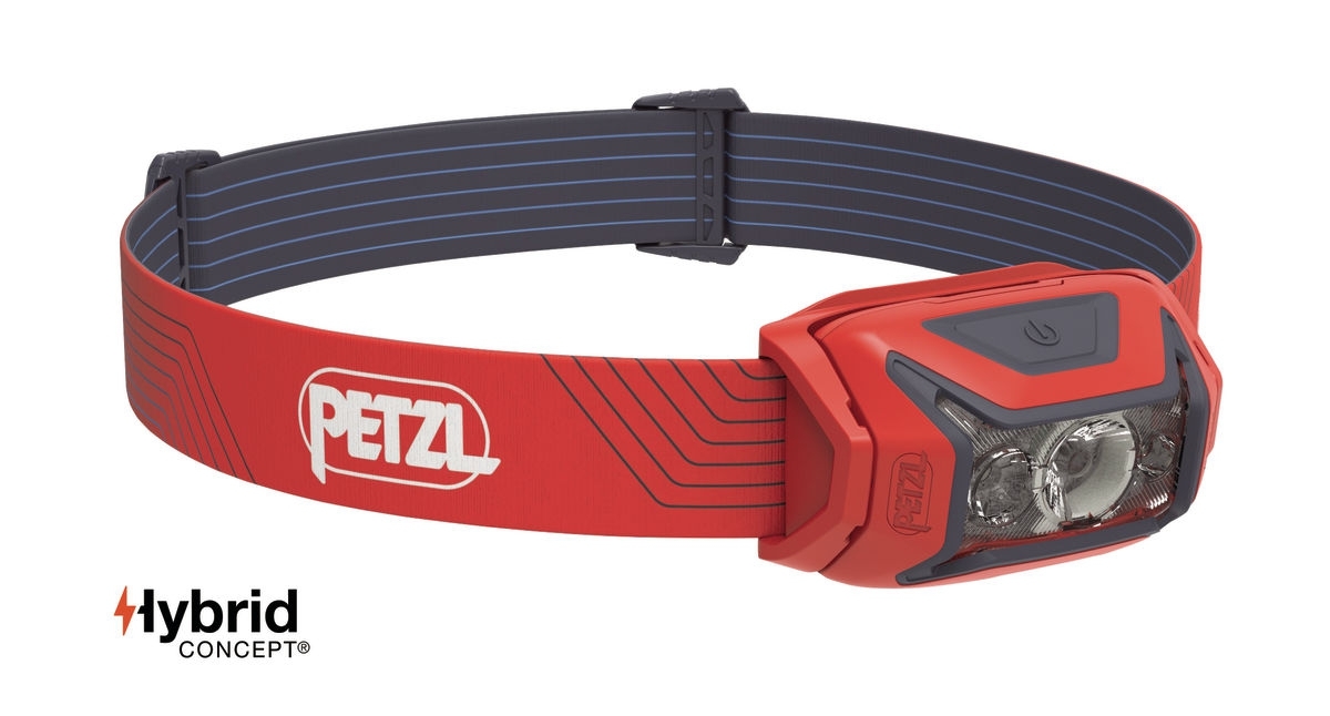 Bild PETZL ACTIK Stirnlampe - rot