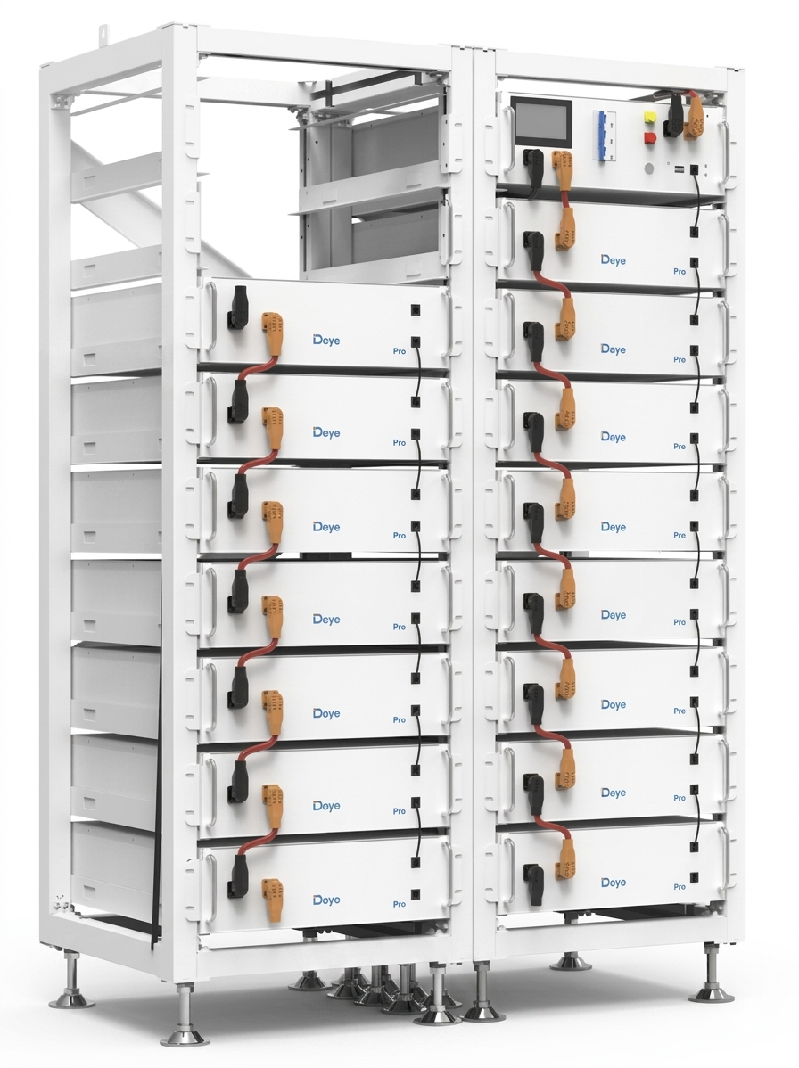 Deye BOS-G 75 PRO Hochvoltspeicherset 76,8 kWh