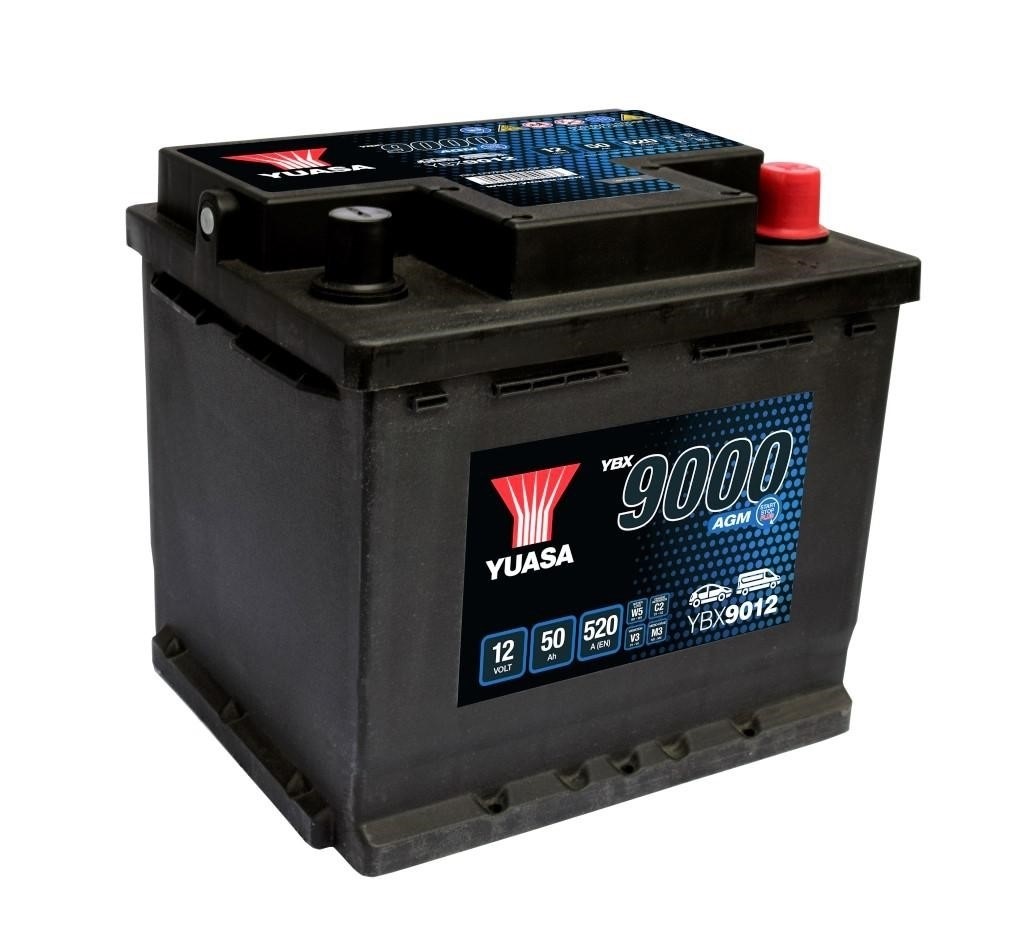 Yuasa Auto Batterie YBX9012 12V 50Ah 520A