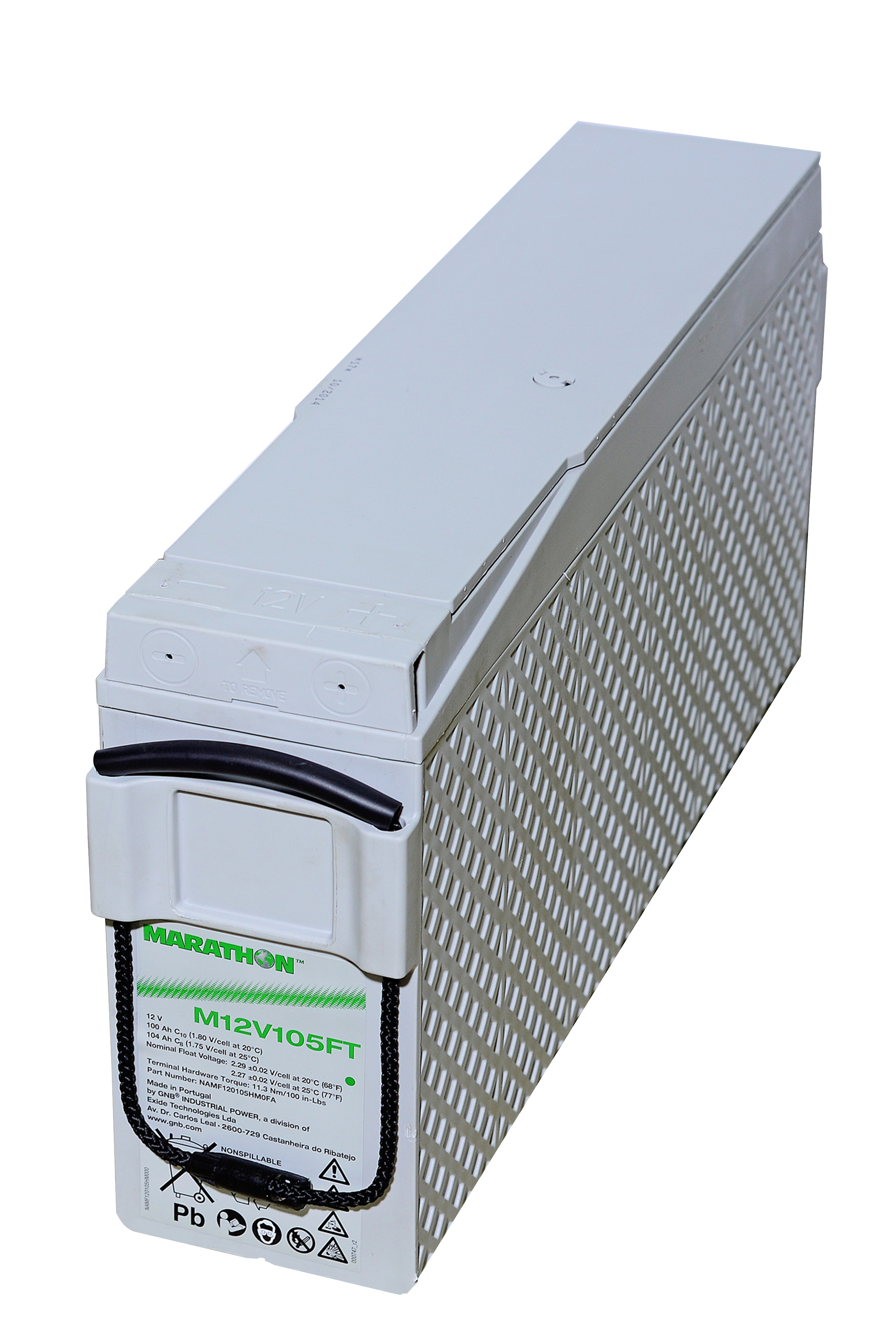 Bild Exide Marathon M12V105FT – 12 V 100 Ah Front-Terminal Bleiakku