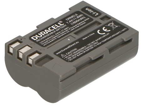 DURACELL Kameraakku für Nikon EN-EL3/EN-EL3A/EN-EL3E - Hochleistungs-Ersatzakku (DRNEL3) DURNIKONENEL3
