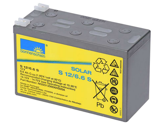 Sonnenschein Bleiakku S12/6,6 S