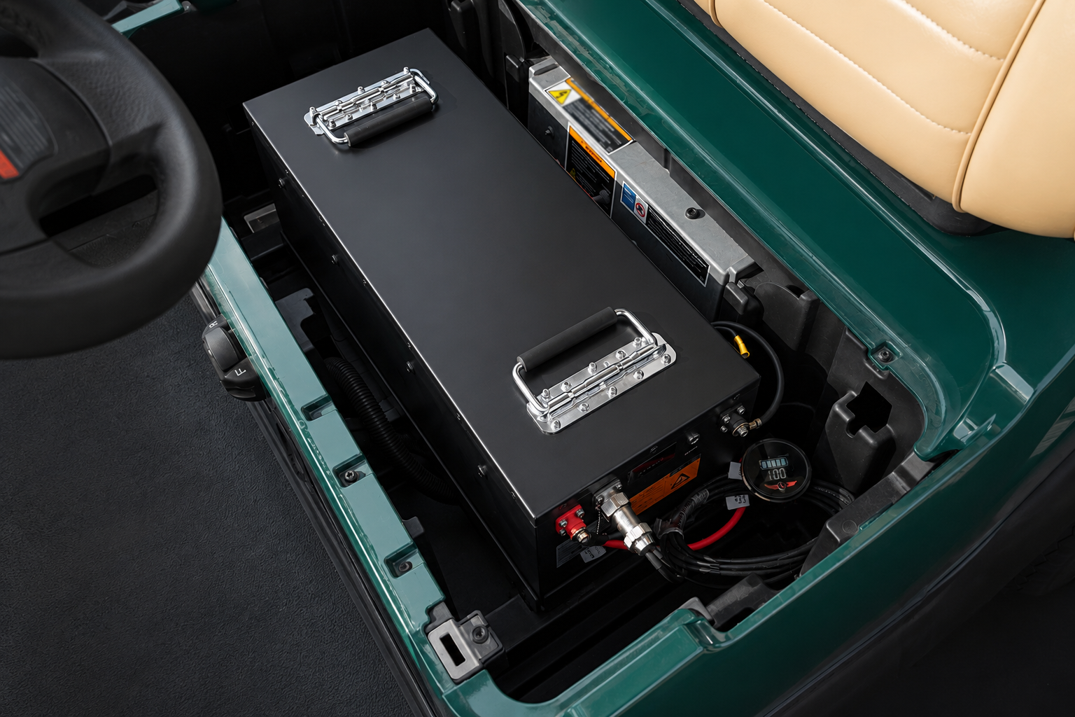 Xcell Umrüstsatz LiFePo4 Akku für Clubcar Tempo   51,2V / 100Ah