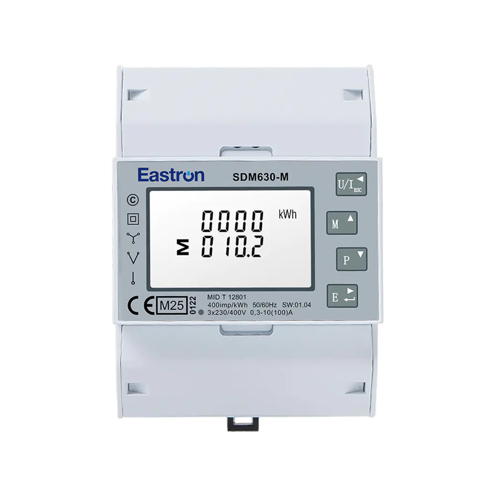 Eastron SDM630-MODBUS V2 MID Stromzähler - Präzise Energieüberwachung und MID-zertifiziert