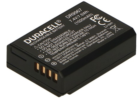 Duracell Camcorderakku DR9967 LiIon 7,4V/1.020mAh DURCANONLPE10