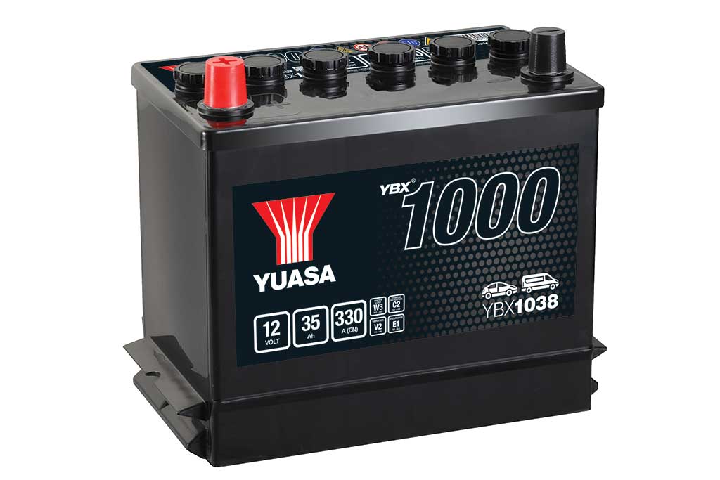 Bild Yuasa Auto Batterie YBX1038 (DIN ) 12V/35Ah C20