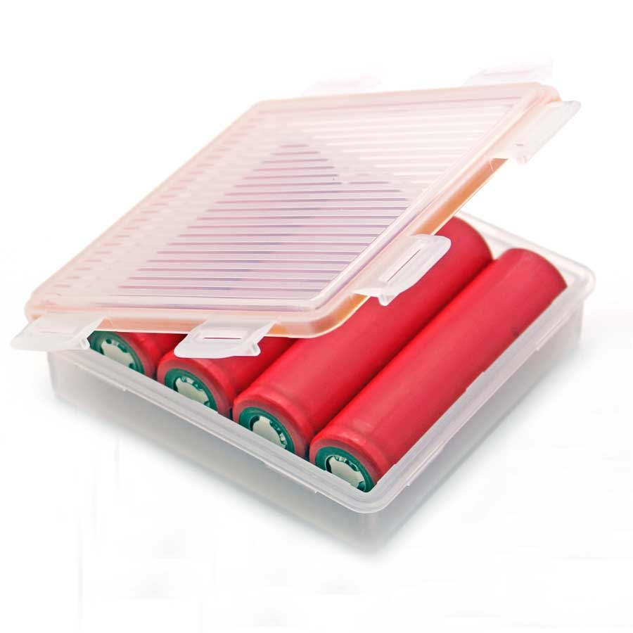 Soshine Batteriebox 4x 18650 Soshine SBC-W2, IP66 (L x B x H) 87 x 84 x ...