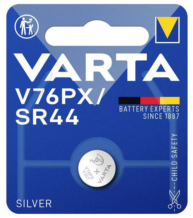 Varta Photobatterie 76PX / SR44