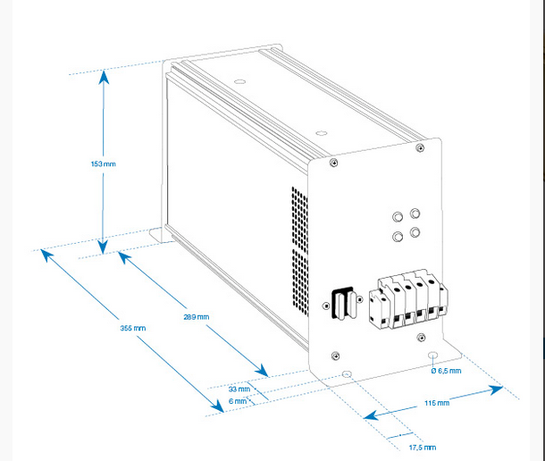 Bild Mascot Tischladegerät  24V/max. 25A  Blei